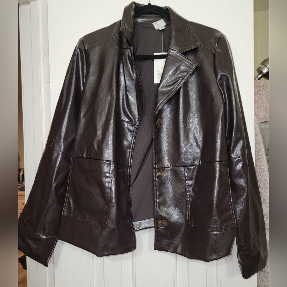 Women's Black Leather Jacket